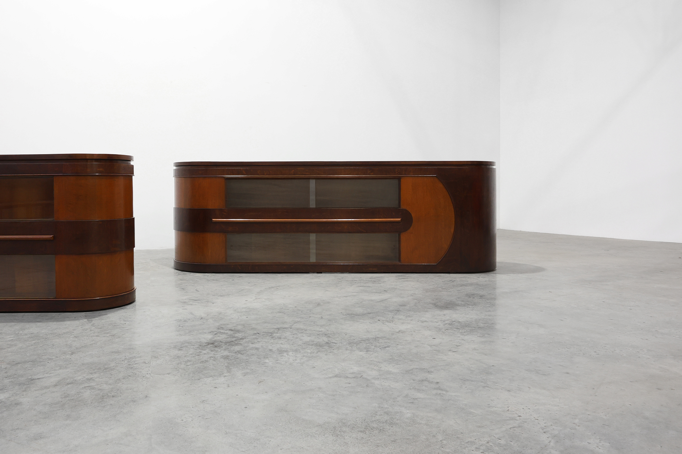 Pair of Large Art Deco Monumental Counters attributed to De Coene, Belgium, 1920sthumbnail